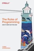 The Rules Of Programming