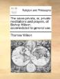 The Sacra Privata, Or, Private Meditatio - Preview