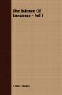 The Science Of Language - Vol I - Preview