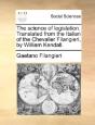 The Science Of Legislation. Translated F - Preview