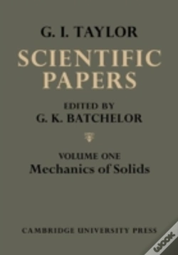 Capa do artigo The Scientific Papers Of Sir Geoffrey Ingram Taylor