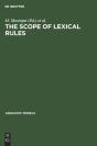 The Scope Of Lexical Rules - Preview
