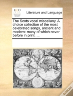 Capa do artigo The Scots Vocal Miscellany. A Choice Col