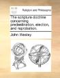 The Scripture Doctrine Concerning Predes - Preview