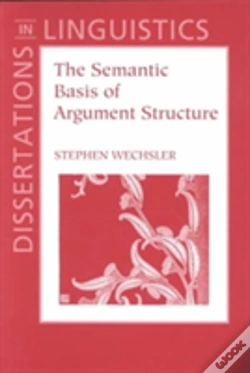 Capa do artigo The Semantic Basis Of Argument Structure
