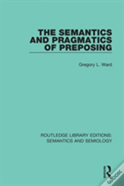 Capa do artigo The Semantics And Pragmatics Of Preposing