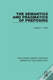 Capa do artigo The Semantics And Pragmatics Of Preposing