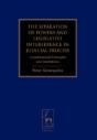 The Separation Of Powers And Legislative Interference In Judicial Process - Preview
