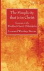 The Simplicity That Is In Christ - Preview