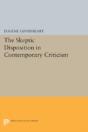 The Skeptic Disposition In Contemporary Criticism - Preview