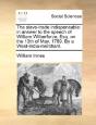 The Slave-Trade Indispensable: In Answer - Preview