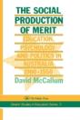 The Social Production Of Merit - Preview
