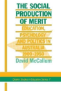 The Social Production Of Merit - Preview