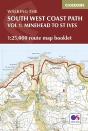 The South West Coast Path Map Booklet - Minehead To St Ives - Preview