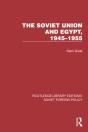 The Soviet Union And Egypt, 1945â€“1955 - Preview