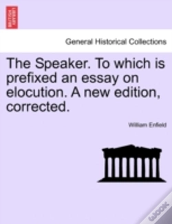 Capa do artigo The Speaker. To Which Is Prefixed An Ess