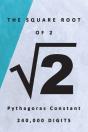 The Square Root Of 2 √2 Pythagoras' Constant 240,000 Digits - Preview