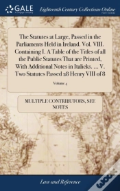 Capa do artigo The Statutes At Large, Passed In The Par