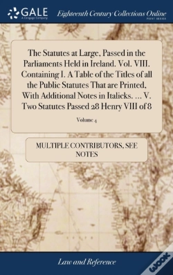 Capa do artigo The Statutes At Large, Passed In The Par
