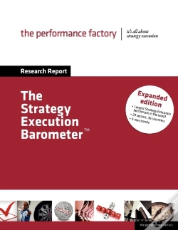 Capa do artigo The Strategy Execution Barometer - Expanded Edition