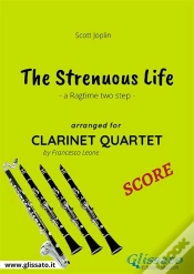 Capa do artigo The Strenuous Life - Clarinet Quartet Score
