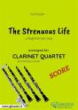The Strenuous Life - Clarinet Quartet Score - Preview