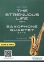 The Strenuous Life - Saxophone Quartet Score & Parts - Preview