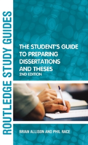 The Student'S Guide To Preparing Dissertations And Theses - Preview