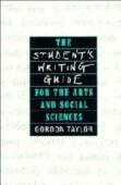 The Student'S Writing Guide For The Arts And Social Sciences