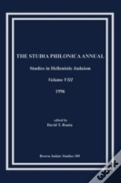 Capa do artigo The Studia Philonica Annual Viii, 1996