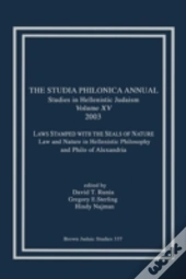 The Studia Philonica Annual Xv, 2003