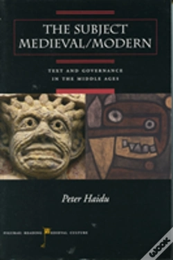 Capa do artigo The Subject Medieval/Modern