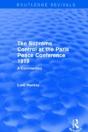 The Supreme Control At The Paris Peace Conference 1919 (Routledge Revivals) - Preview