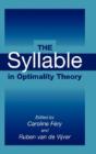 The Syllable In Optimality Theory - Preview
