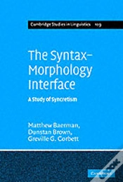 Capa do artigo The Syntax-Morphology Interface