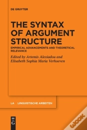Capa do artigo The Syntax Of Argument Structure