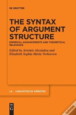 Capa do artigo The Syntax Of Argument Structure