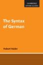 The Syntax Of German - Preview