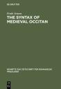 The Syntax Of Medieval Occitan - Preview