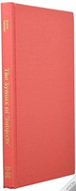 Capa do artigo The Syntax Of Subjects