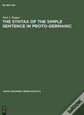 Capa do artigo The Syntax Of The Simple Sentence In Proto-Germanic
