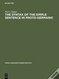 Capa do artigo The Syntax Of The Simple Sentence In Proto-Germanic
