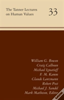 Capa do artigo The Tanner Lectures On Human Values