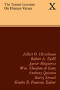 The Tanner Lectures On Human Values: Volume 10, 1989 - Preview