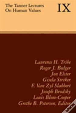 Capa do artigo The Tanner Lectures On Human Values: Volume 9, 1988