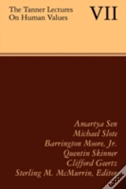 Capa do artigo The Tanner Lectures On Human Values