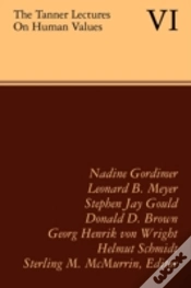 Capa do artigo The Tanner Lectures On Human Values