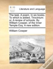 Capa do artigo The Task. A Poem. In Six Books. To Which