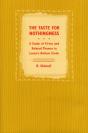 The Taste For Nothingness - Preview