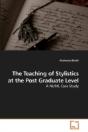 The Teaching Of Stylistics At The Post G - Preview